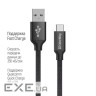 Дата кабель USB 2.0 AM to USB-C 2.0m black ColorWay (CW-CBUC008-BK)