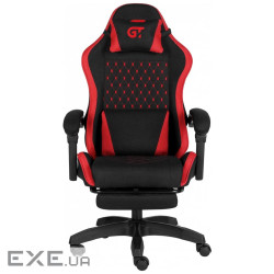 Крісло ігрове GT Racer X-2339 Black/Red (X-2339 Fabric Black/Red)