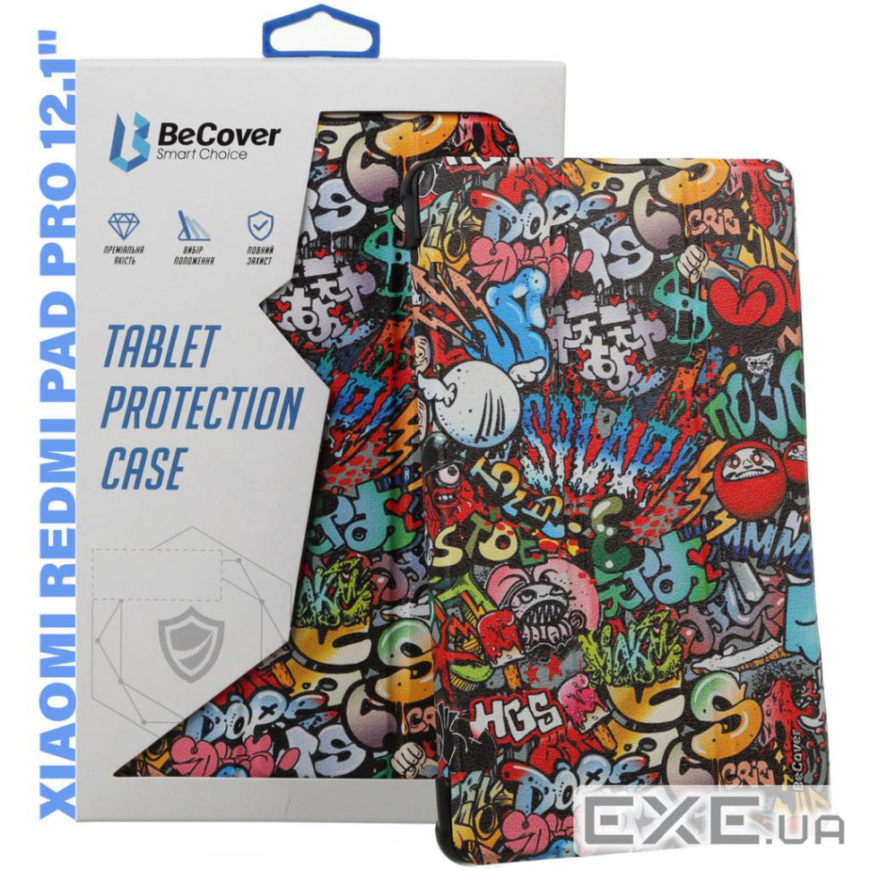 Чохол до планшета BeCover Smart Case Xiaomi Redmi Pad Pro 12.1" Graffiti (711308)