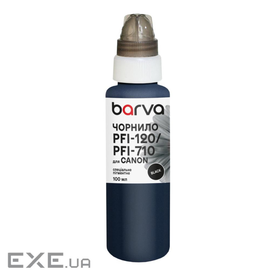 Чорнило Barva Canon PFI-120/PFI-710 100 мл, special, pigmented black (C120-894e)