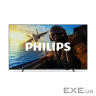 Телевізор 43" 4К LED 60 Hz, Titan OS, 200 cd/m2, s ound 20W, Wi-Fi PHILIPS 43PUS7000/12 