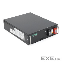Акумуляторна батарея(рекова) V-TAC VT-51201-B LiFePO4 5.12kWh 100Ач,(100 / 100A) 445*400*130,41kg