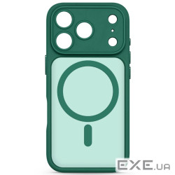 Чохол до мобільного телефона Armorstandart Lush MagCase Apple iPhone 17 Pro Dark Green (ARM87491)