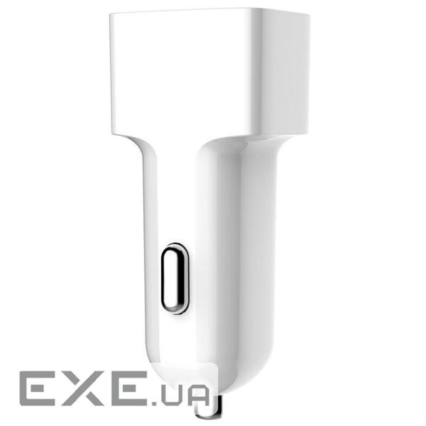 Зарядний пристрій ColorWay 2USB AUTO ID 2.4A (12W) white (CW-CHA009-WT)