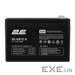 Акумуляторна батарея 2E GS, 12В, 9А•год, AGM (2E-GS12-9)