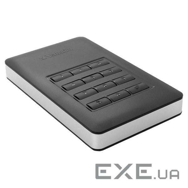 Портативний жорсткий диск VERBATIM Store 'n' Go Secure 2TB USB3.1 (53403)