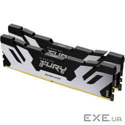 Модуль пам'яті KINGSTON FURY Renegade DDR5 8000MHz 48GB Kit 2x24GB Black/Silver (KF580C38RSK2-48)