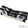 Модуль пам'яті KINGSTON FURY Renegade DDR5 8000MHz 48GB Kit 2x24GB Black/Silver (KF580C38RSK2-48)