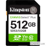 512GB SDXC Canvas Select Plus Gen3 150MB/s C10 UHS-I U3 V30 (SDS3/512GB)