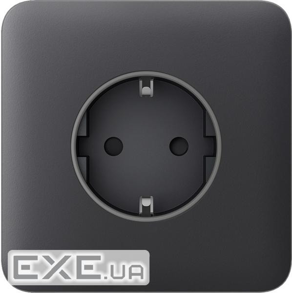 Передня панель для вбудованої розетки Ajax SoloCover for Outlet Basic, graphite (000046675) Ajax SoloCover for Outlet Ba