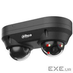 IP видеокамера Dahua Dahua DH-IPC-HDBW2449F-AS-E2-IL-Black 2x4МП