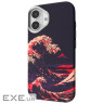 Чехол Proove Gleam Case with Magnetic Ring iPhone 16 crimson storm (PCGCIP160A3)