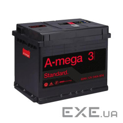 Акумулятор авто Мегатекс A-mega Standard (М3) 6СТ-60-АЗ (прав) ТХП 540 (25347)