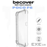 Чохол до мобільного телефона BeCover Anti-Shock Poco F6 Clear (710849)