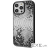 Чехол Proove Muse Animal Case with Magnetic Ring iPhone 15 Pro gray snake (PCMAIP15P0B9 gray snake)
