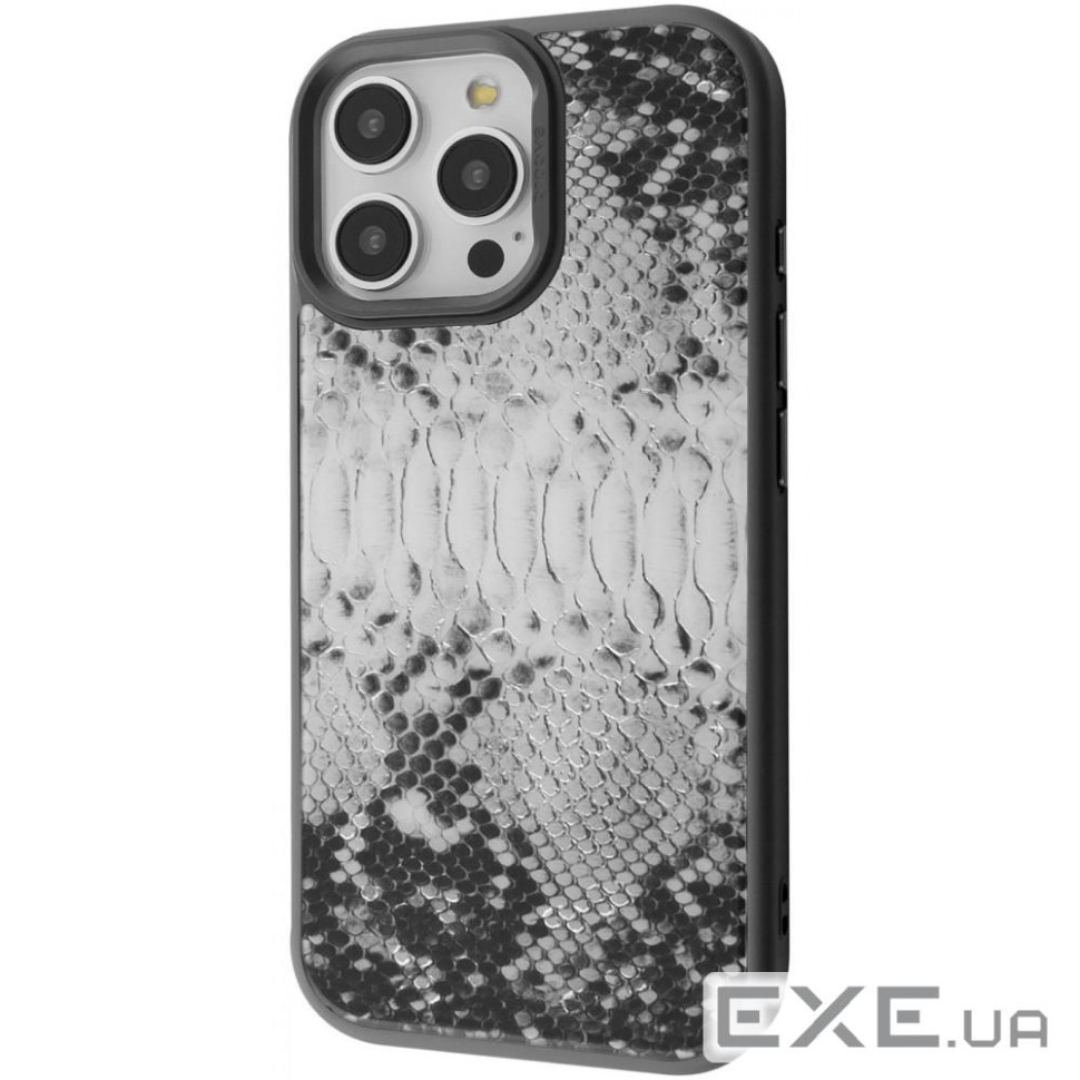 Чехол Proove Muse Animal Case with Magnetic Ring iPhone 15 Pro gray snake (PCMAIP15P0B9 gray snake)
