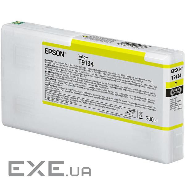Картридж Epson SureColor SC-P5000 Yellow 200мл (C13T913400)