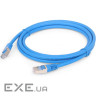 Патч-корд CABLEXPERT S/FTP Cat.6A 5м Blue (PP6A-LSZHCU-B-5M)