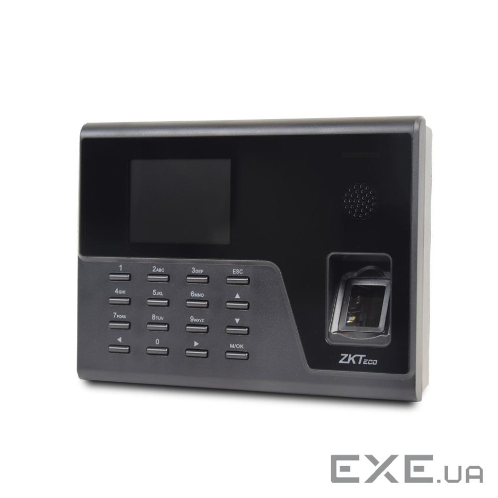 Біометричний термінал ZKTeco UA760 ID ADMS зі зчитувачем відбитка пальця, карток EM-Marine, з Wi-