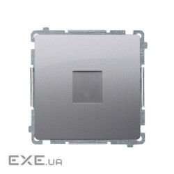 Заглушка Basic с суппортом, сталь inox (BMPS.01/21)
