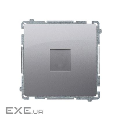 Заглушка Basic с суппортом, сталь inox (BMPS.01/21)