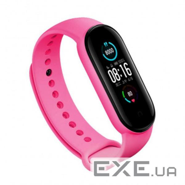 Ремінець BeCover для Xiaomi Mi Smart Band 5/Mi Smart Band 6 Hot Pink (705556)