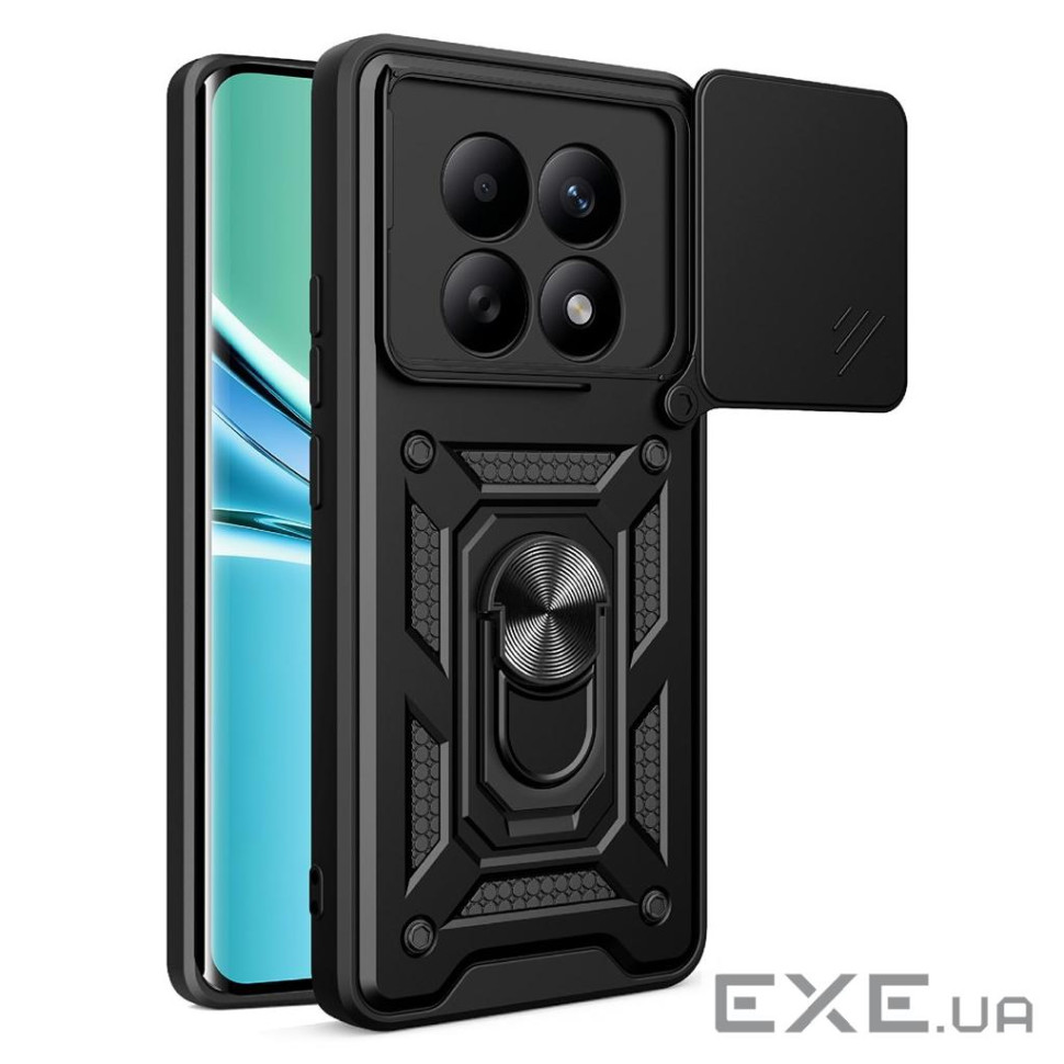 Чохол до мобільного телефона BeCover Military Xiaomi Redmi Note 15 5G (EU) / Poco M8 5G Bla (715857)