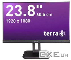 Монітор TERRA CLOUD LCD/LED 2448W PV V3.1 23.8" IPS black inkl. VOS [36M] (3030238C36)