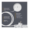 Подовжувач ELECTRUM C-ES-1783 White, 2 розетки, 3м