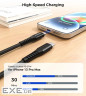 Кабель USB3.1 Type-C M-Lightning M, 1.0 м, PD 27W чорний Choetech (XCL-1030-BK)