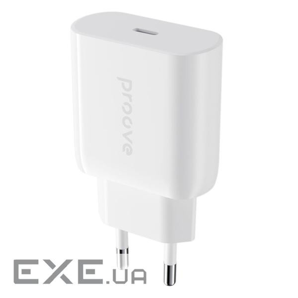 СЗУ Proove Rapid 20W (Type-C) white (WCRP20000102)