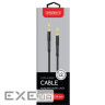 Кабель мультимедійний 3.5mm M to 3.5mm M 1.2m black Intaleo (1283126487538)