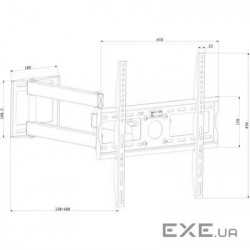Кронштейн X-Digital STEEL SA345 Black