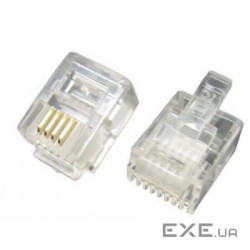 Конектор RJ12 6P4C 100 шт Ritar (2775)