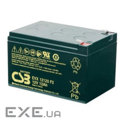 Акумуляторна батарея CSB EVX12120, 12V 12Ah (151х98х94(100)мм) , Q6) (EVX12120F2)