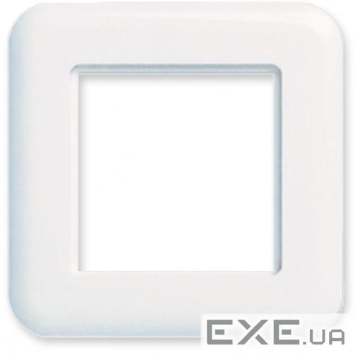 Рамка для пластин LANSape, 80х80 мм, біла RAL9010, Ge style, Corning (WAXWSE-00001-C001)