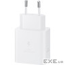 Зарядний пристрій Samsung USB-C 45W + cable USB-C to USB-C white (EP-T4511XWEGEU)