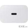 Зарядний пристрій Samsung USB-C 45W + cable USB-C to USB-C white (EP-T4511XWEGEU)