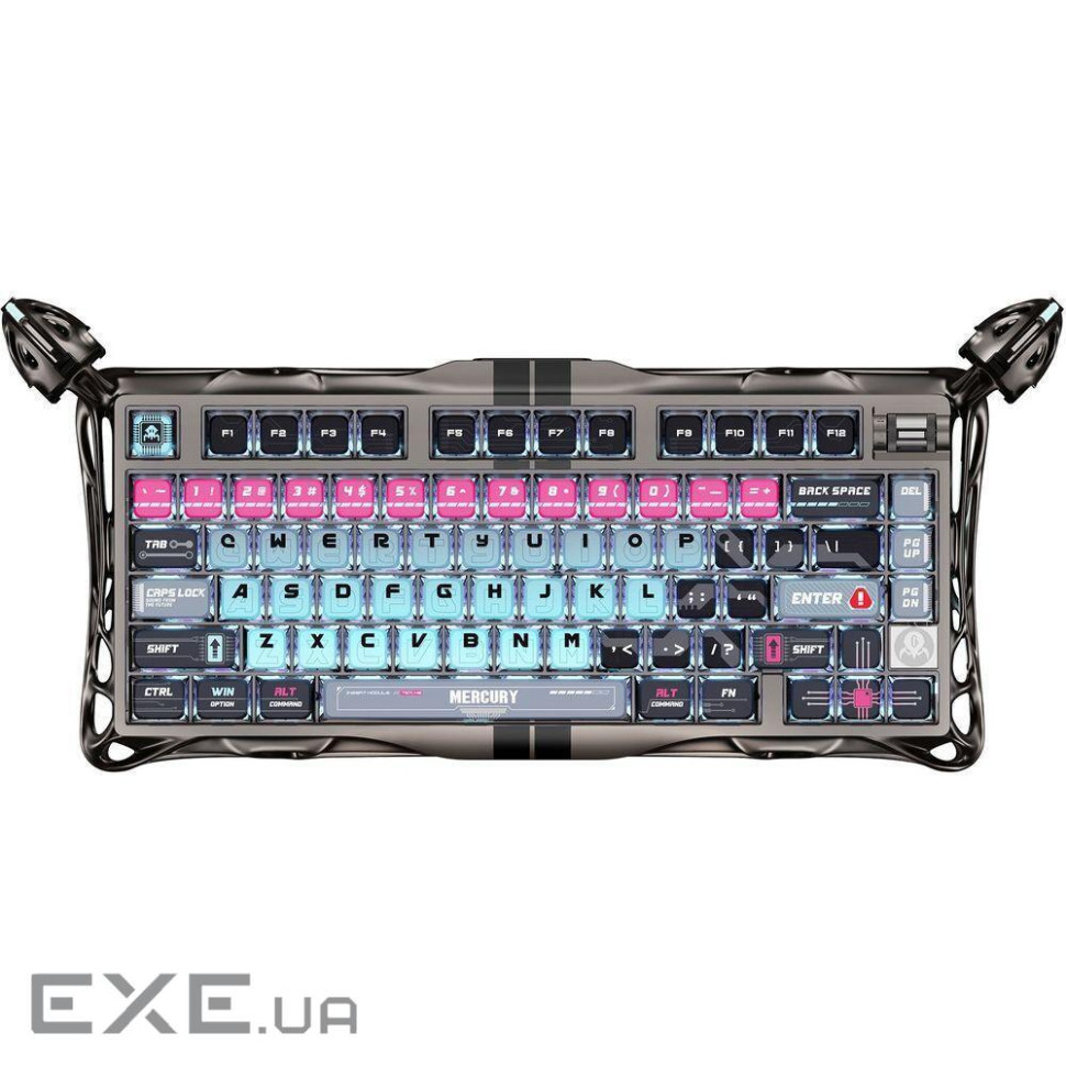 Ігрова клавіатура GravaStar Mercury V75 Pro 80key GravaStar x Gateron Magnetic (GSV75PRO U RM EGRY)