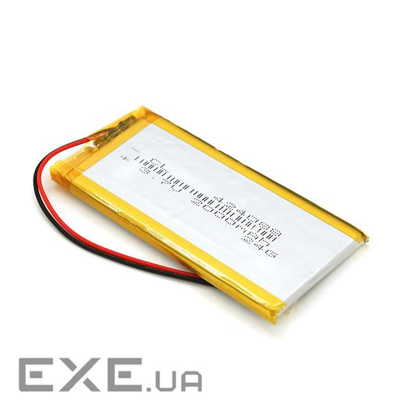 Літій-полімерний акумулятор 4.2*40*88mm (Li-ion 3.7В 2000мА&middot,год) (424088) ) (424088)