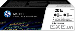 Картридж HP CLJ 201X Black 2-pack (CF400XD)