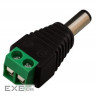 Конектор Greenvision GV-DC male 100шт/уп. (3587)
