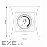 Світлорегулятор Videx BINERA LED 200Вт сереб (VF-BNDML200-SS)