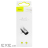 Перехідник L46 Lightning (1 Male / 2 Female) (CAL46-S1) Black-Silver Baseus (CAL46-S1)