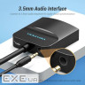 Перехідник HDMI M to VGA F + Micro USB F + 3.5mm F 0.15m black Vention (42161)