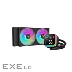 Система водяного охолодження DeepCool LQ240 Black (R-LQ240-BKLSMW-G-1), Intel: LGA1851/1700/1200/1151