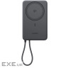 Батарея універсальна Ugreen 10000mAh 30W 1xUSB-C + 15W Magnetic Wireless + cable USB-C black (75982B