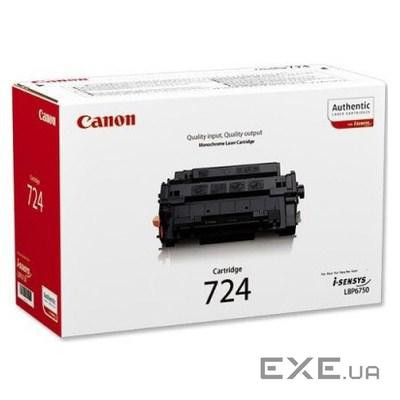 Картридж Canon 724 black (6K) LBP-6750dn (3481B002)