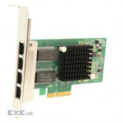SYBA IO Card SY-PEX24045 4Port Gigabit Ethernet PCI Express x4 Network Interface Card Retail