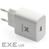 Зарядний пристрій Vinga PD Type-C 20W Charger white (VWCPDC)
